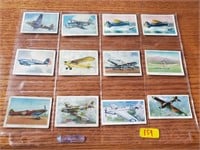 Lot of 12 Tobacco Cigarettes Wing cards