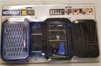 73 pc kobalt bit and tool kit