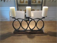 3PC CANDLE HOLDERS