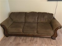 Ashley Furniture Couch - sturdy wood frame