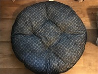 37” diameter floor seat cushion & small,  fluffy