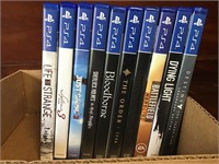 10 Play Station 4 games