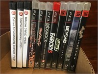 11 Play Station 3 games