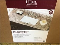 NEW Home Decorators Collection 49” stone effects