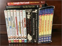 Box lot of Jerry Lewis & more DVD movies - see