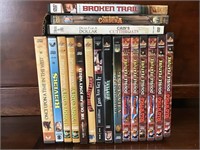 Box lot of DVD movies - see photo for titles