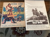 Old movie posters, 1 looks very old