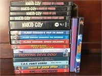 DVD’s Naked City, Flash Gordon & more