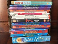 DVD’s for kids, see photo for titles