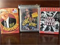 DVD sets - Will Rogers Collection, King Kong &