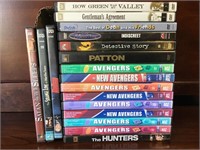 DVD’s Avengers, Patton & more