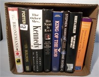 8 Hard Cover Books