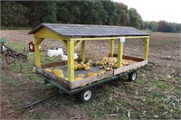 5' X 10' ROAD SIDE WAGON WITH ROOF