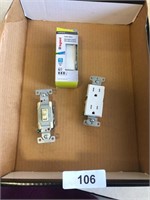 Paddle Switch, Switch & Outlet