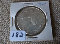 CanadianSilver 1967 One Dollar Coin