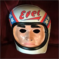 Evel Knievel scramble van+Action figure+kid's mask