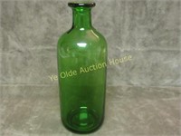 owens illinois forest green glass bottle