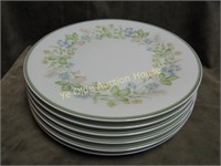 70's Noritake China Essence Pattern Dinner Plates