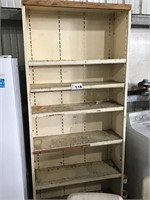 6 METAL SHELVING UNIT