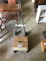 STEP STOOL AND CART