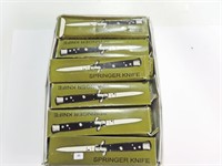 CASE OF 12 SPRINGER SWITCH BLADE KNIVES