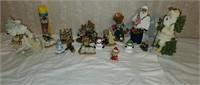 Bears and Santa Claus figurings