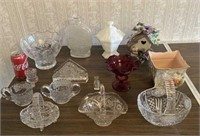 Glassware, Baskets & More