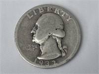 1932 Silver Quarter