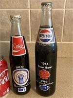1983 Big Ten Champions Soda Bottles