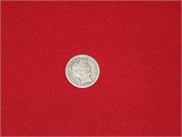 1 1902 Barber Dime