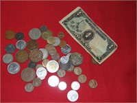 Foreign coins and currency