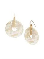 Robert Lee Morris Mosaic Drop Earrings