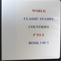 WW Stamp Classic Collection P-Z