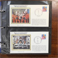 US Stamps Colorano FDC Shuttle Flights