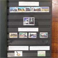 Australia Stamps 1979-1987 Mint NH in stockbook