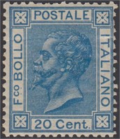Italy Stamp #35 Mint OG HR lt gum creases CV $1600