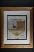 Confederate Stamp Alliance 1994 Award, framed