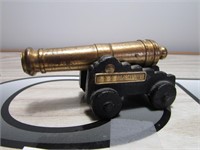 Vintage USS Consitution Brass Cast Iron Cannon