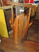 Vintage 41" Metal Runner Sled