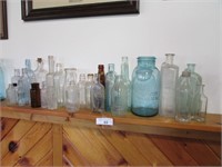 27pc Vintage to Antique Bottle Lot