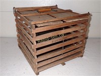 Antique Egg Crate