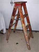 Vintage Wooden Step Ladder