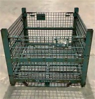 Metal Warehouse Crate/ Storage Bin