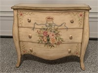 HAND PAINTED BOMBAY CHEST 36 X 16 X 31