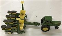 JD tractor and farm implement