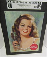 12x16 Metal Coca-Cola Sign