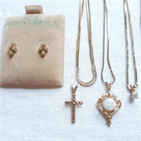 14K Gold Jewelry w/ Gemstones