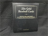 The Danbury Mint 22kt Gold Baseball Cards