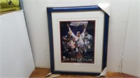 #20 Ed Belfour Autographed Framed Picture