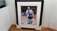 #13 Mats Sundin Toronto Maple Leafs Signed Framed
